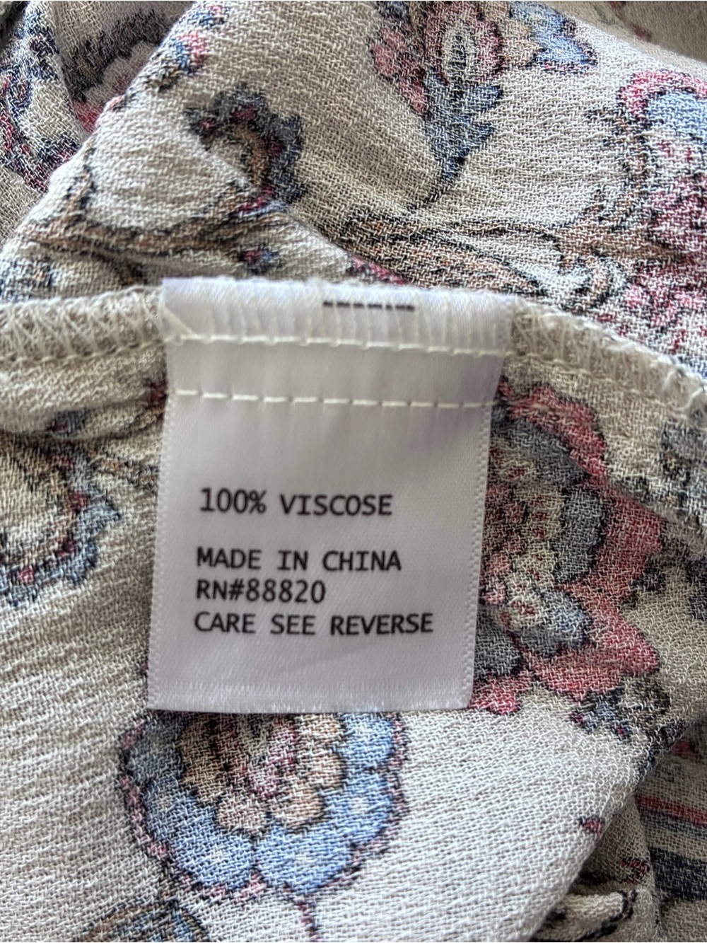 Floral boho top - Picture 8 of 8